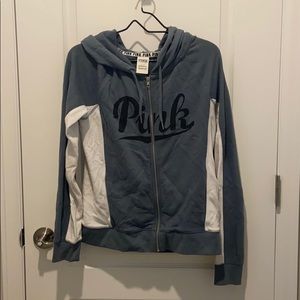 VS Pink Full Zip Hoodie
